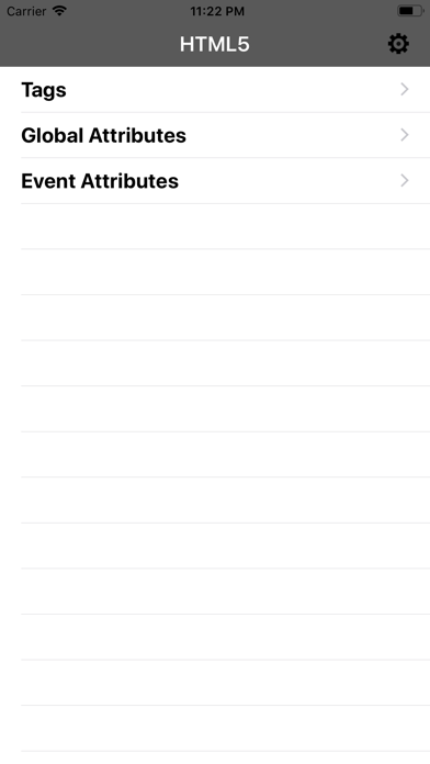HTML5 Reference Guide screenshot 5