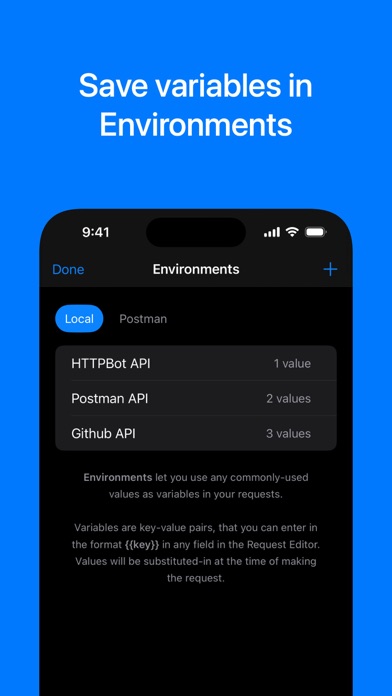 HTTPBot: API & HTTP Client screenshot 1