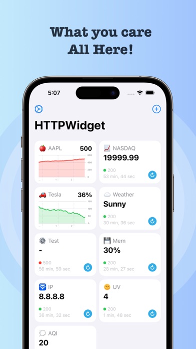 HTTPWidget screenshot 5