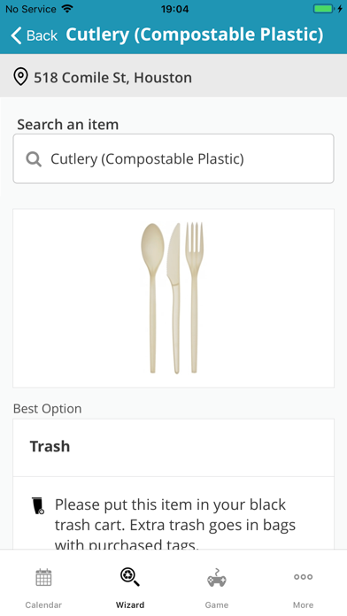 HTX Trash and Recycling screenshot 1