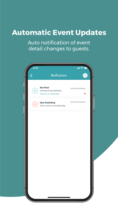 Hub App | Party Invite & RSVP screenshot 1