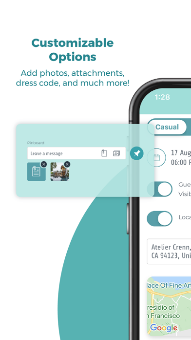 Hub App | Party Invite & RSVP screenshot 6