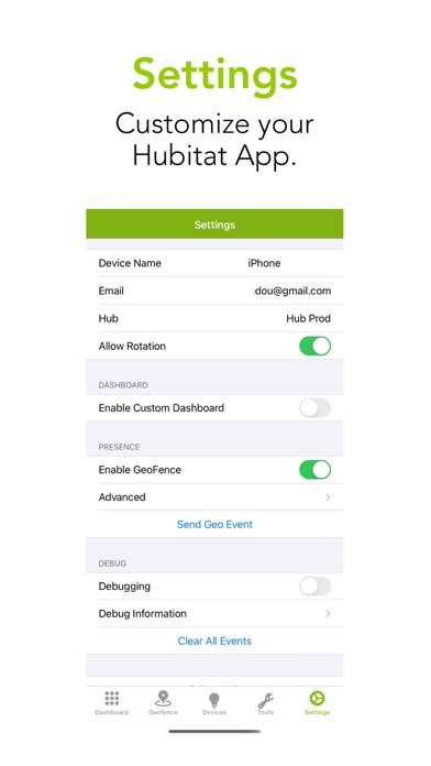 Hubitat screenshot 1