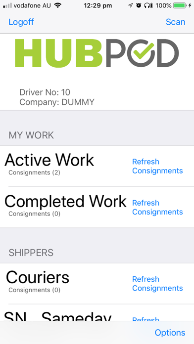 HubPOD screenshot 4