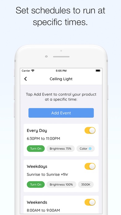Hubspace screenshot 2