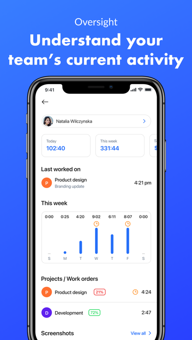Hubstaff Time Tracker screenshot 5