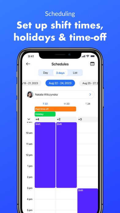 Hubstaff Time Tracker screenshot 1