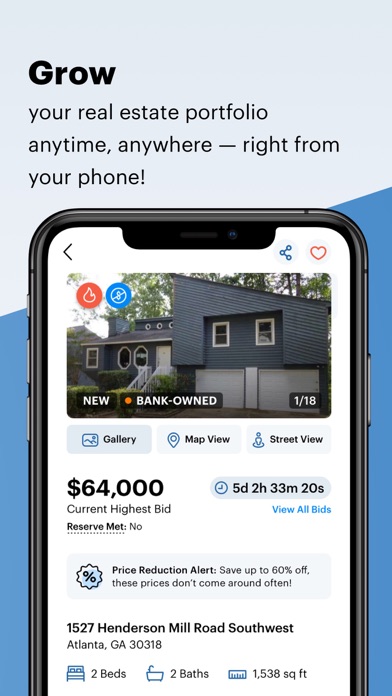 Hubzu Real Estate Auctions screenshot 1