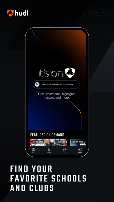 Hudl Fan: Find. Watch. Follow. screenshot 5