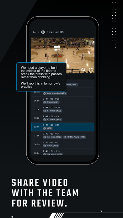 Hudl screenshot 2