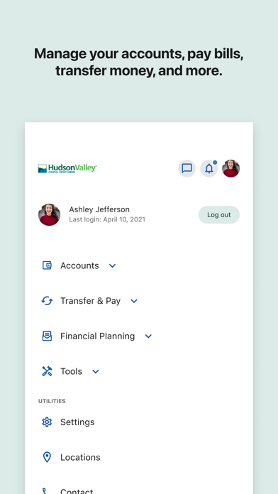 Hudson Valley CU Mobile screenshot 1