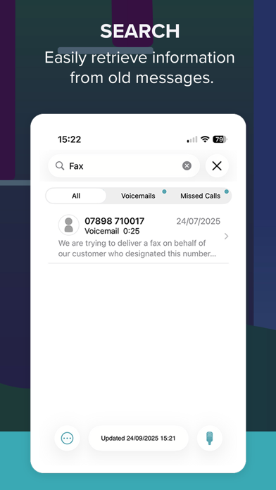 Hullomail Voicemail screenshot 2