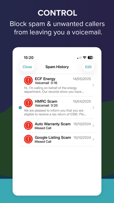 Hullomail Voicemail screenshot 5