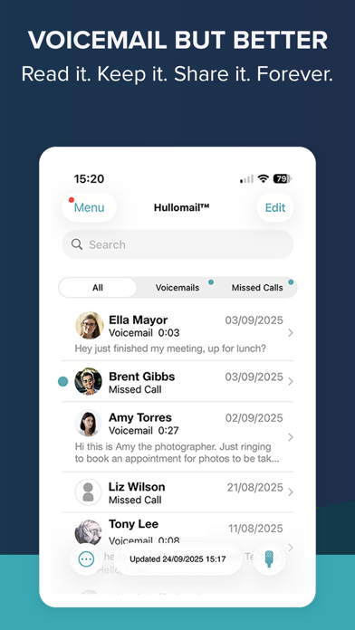 Hullomail Voicemail screenshot 7