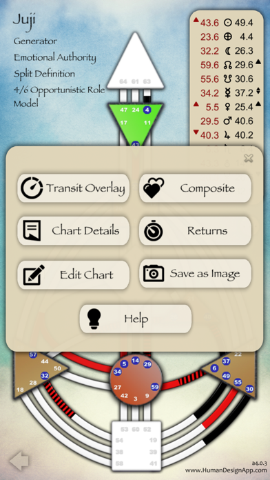 Human Design App screenshot 3