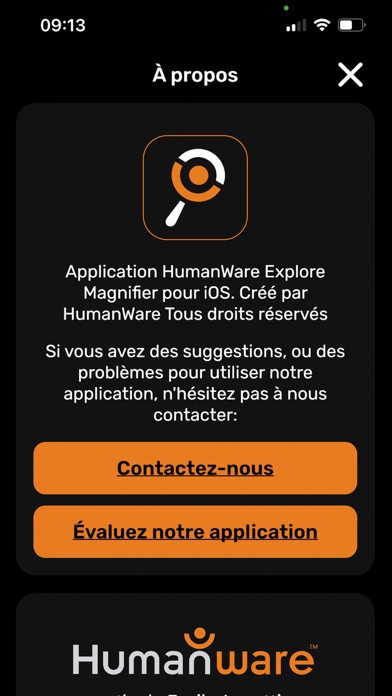 HumanWare explorē Magnifier screenshot 1