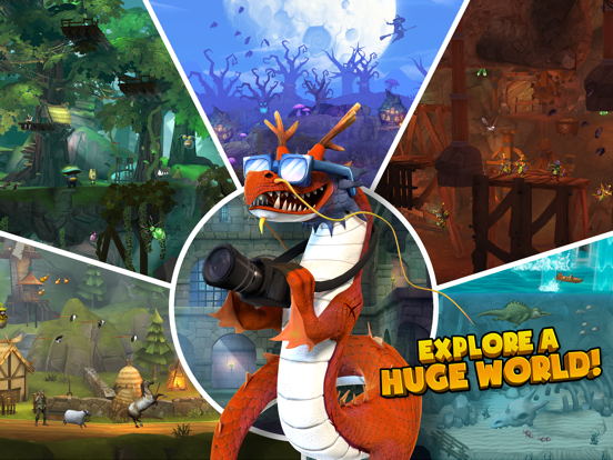 Hungry Dragon: by Hungry Shark screenshot 1