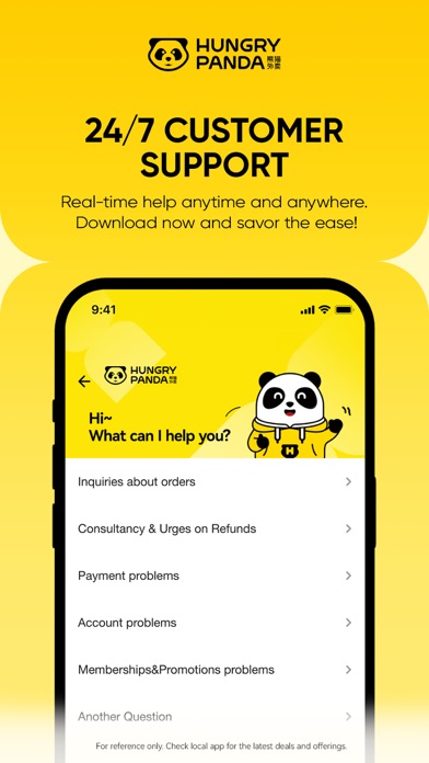 HungryPanda熊猫外卖 screenshot 1
