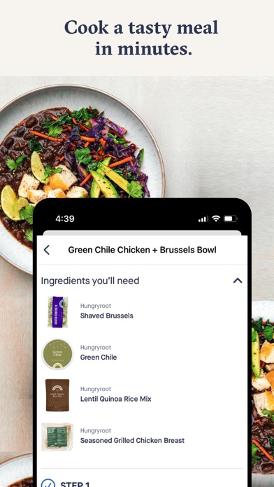 Hungryroot: Healthy Groceries screenshot 1