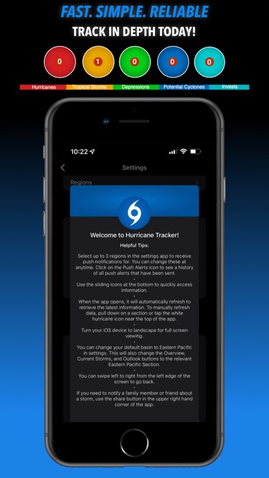 Hurricane Tracker screenshot 1