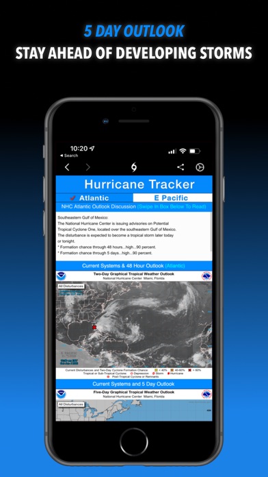 Hurricane Tracker screenshot 2