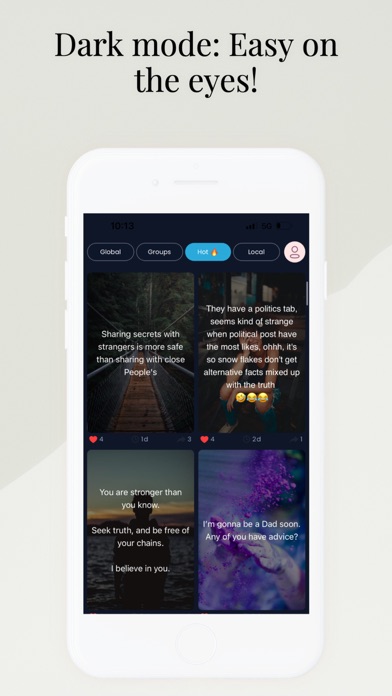 Hush – Express Freely screenshot 1