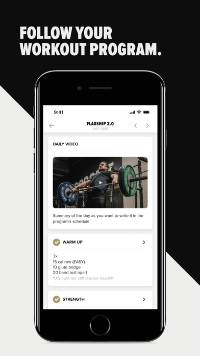HWPO - Training app screenshot 2