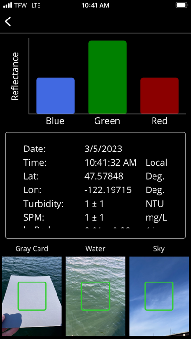 HydroColor: Water Quality App screenshot 1