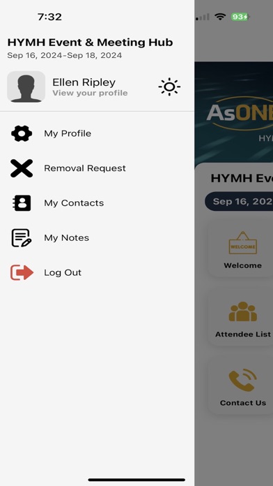 HYMH Meeting Hub screenshot 2