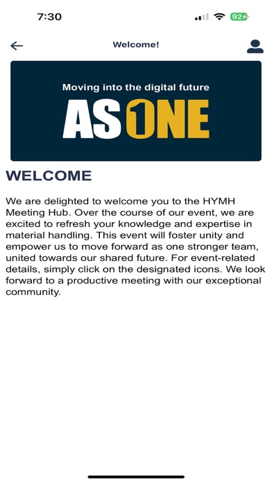HYMH Meeting Hub screenshot 1