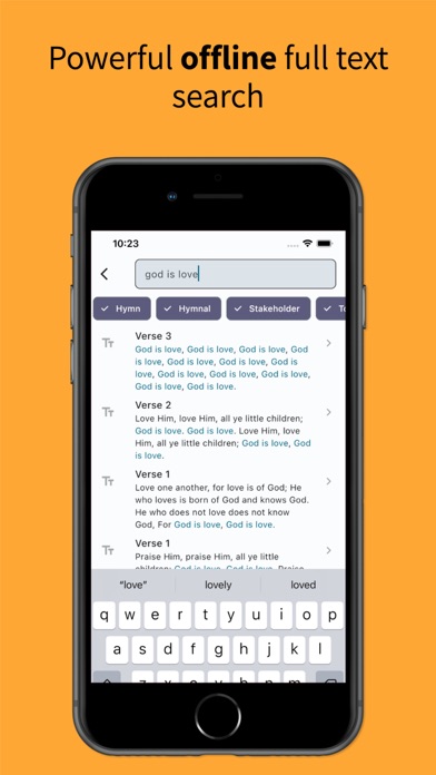 Hymns for Worship screenshot 2