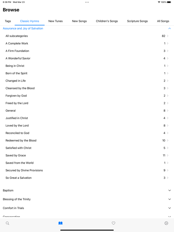 Hymns Mobile screenshot 5