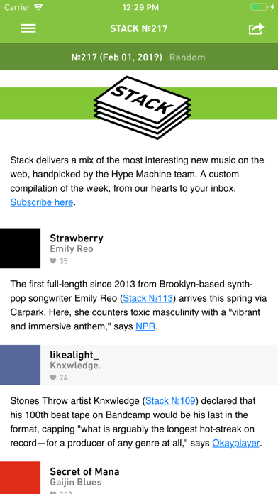 Hype Machine screenshot 1