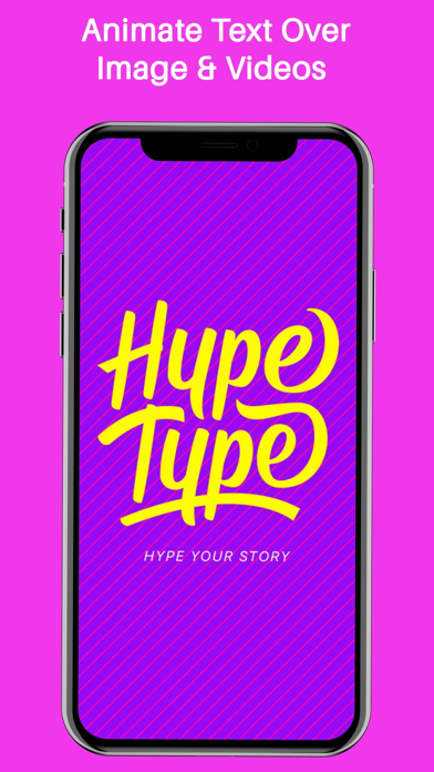 Hype-Type: Moving Text Photo-s screenshot 5