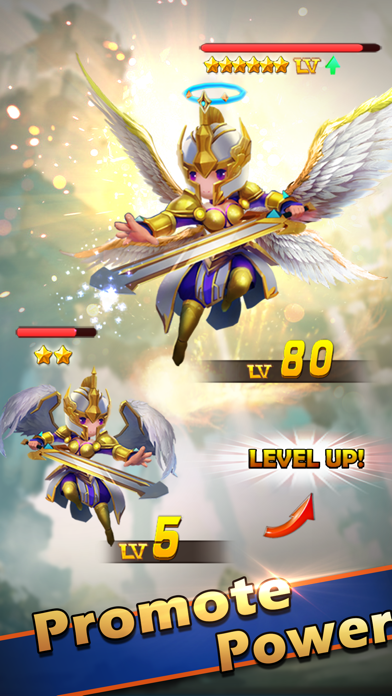 Hyper Heroes: Marble-Like RPG screenshot 1