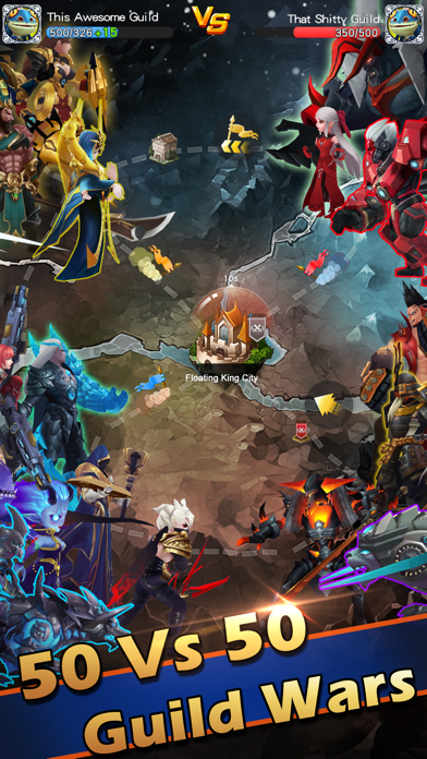 Hyper Heroes: Marble-Like RPG screenshot 2