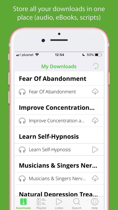 Hypnosis Downloads screenshot 2