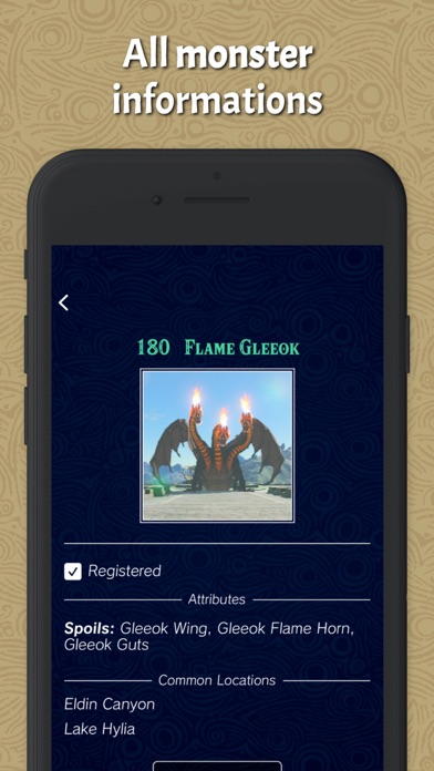 Hyrule Compendium screenshot 3