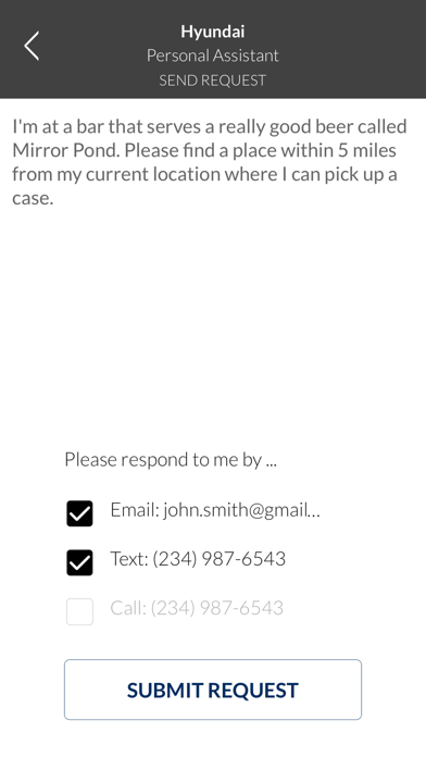 Hyundai Personal Assistant screenshot 3