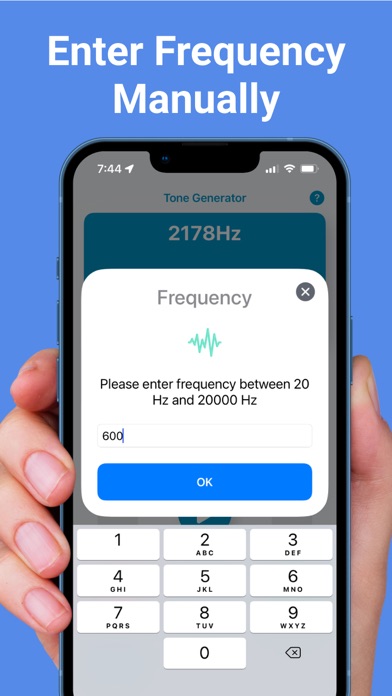 Hz Frequency Generator Tone screenshot 1