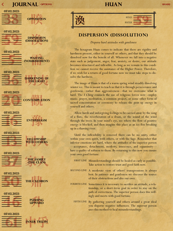 I Ching: Book of Changes screenshot 3