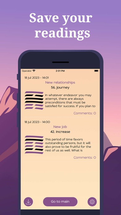 I Ching Fortune Teller screenshot 1