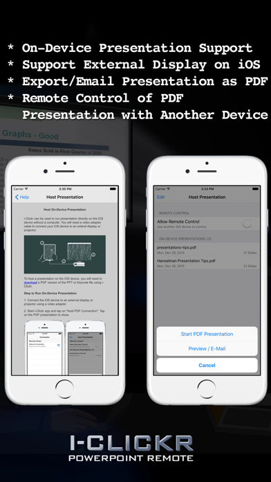 i-Clickr Remote for PowerPoint Lite screenshot 2
