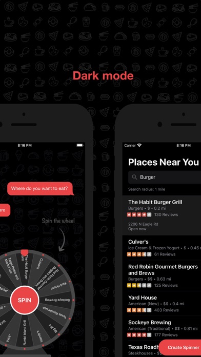 I Dont Care - Restaurant Wheel screenshot 1