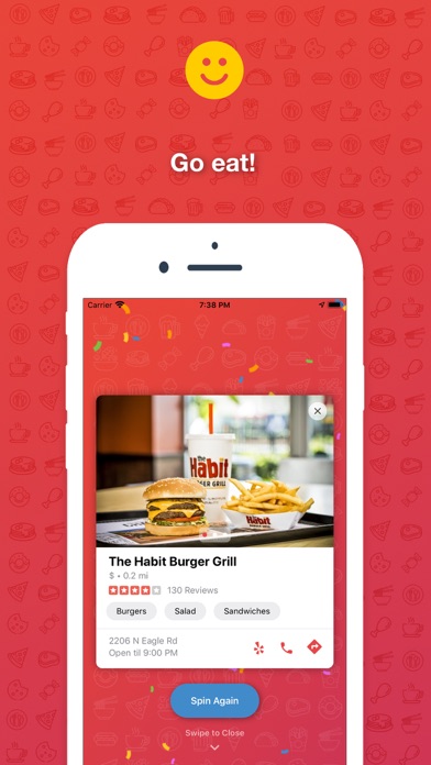 I Dont Care - Restaurant Wheel screenshot 2