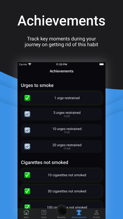 I Don't Smoke - quit bad habit screenshot 2
