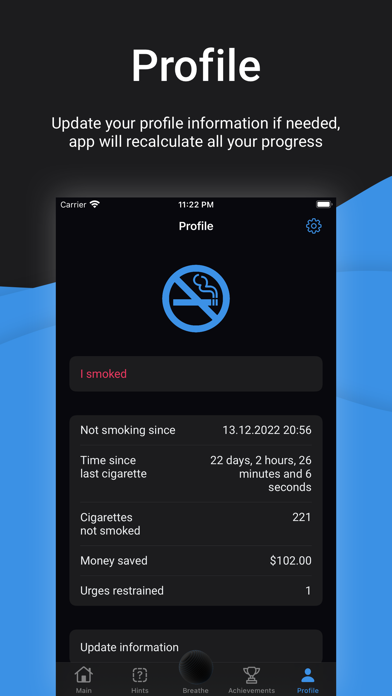 I Don't Smoke - quit bad habit screenshot 1