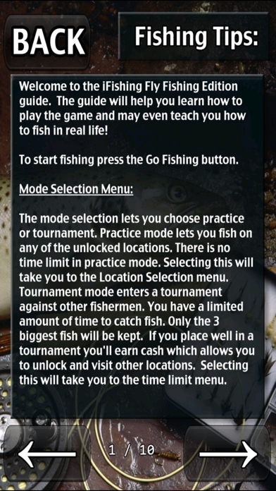 i Fishing Fly Fishing Lite screenshot 1