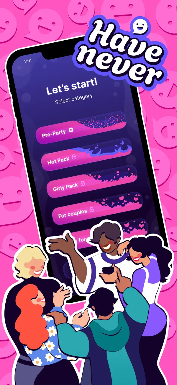I have never - party questions screenshot 5