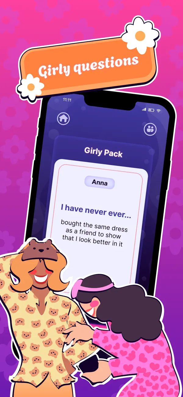 I have never - party questions screenshot 1